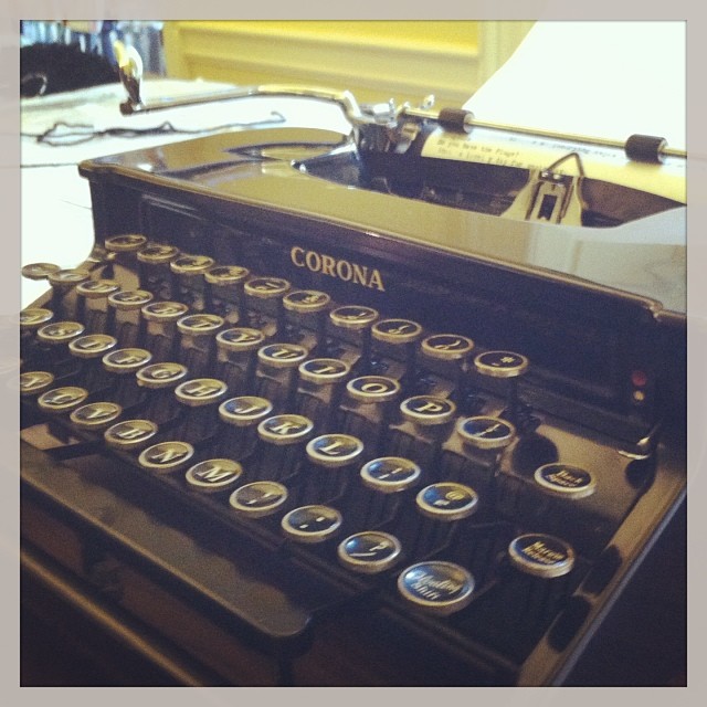 typewriter